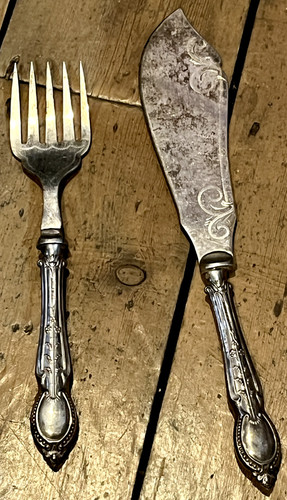 Antique ornate silver - antique,