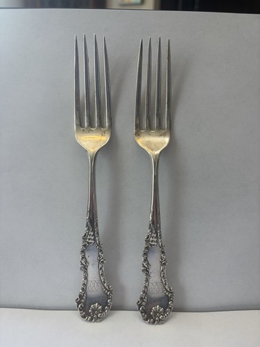 Sterling silver dinner forks - dinner,