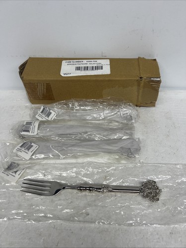 Box stainless salad serving - 4/box,