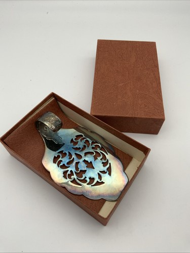 Vintage cake finger server - finger,