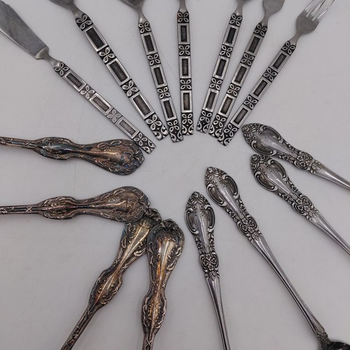 Vtg flatware mixed lot - lot, 15