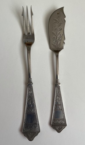 Antique chilian silver cutlery - chilian,