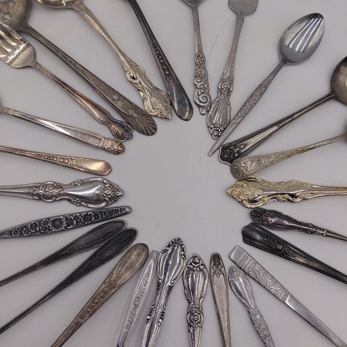 Vtg flatware mixed lot - vtg, 25