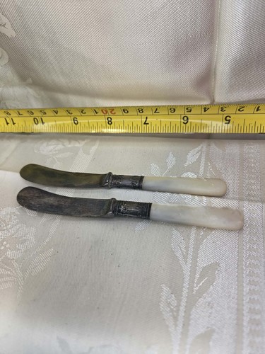 Pair antique mother - antique, of