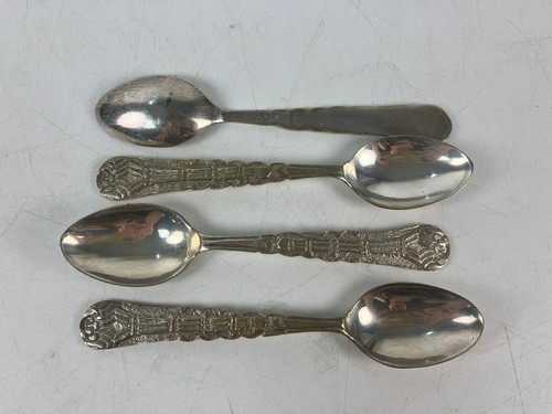 Lot ornate silver plate - 4,
