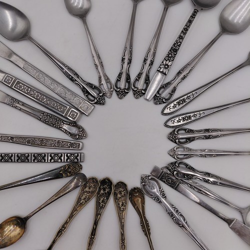 Vtg flatware mixed lot - lot, 24