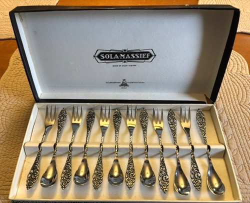 Vintage sola massief ornate - sola,
