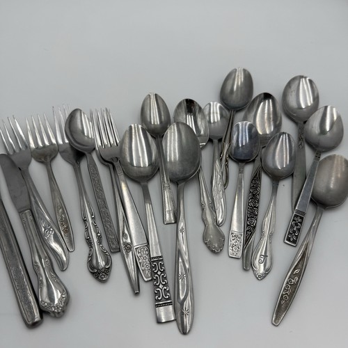 Vtg flatware mixed - vtg, ornate