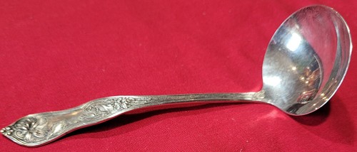 Rare vtg silverplate floral - ,