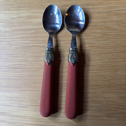 Ornate handled spoons - ornate,