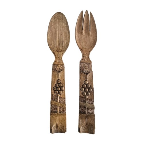 Vintage hand carved wooden - vintage,