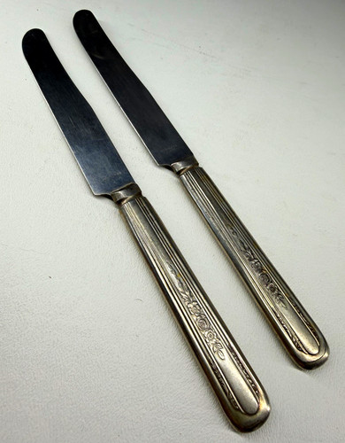 Vintage set dinner knives - 2,