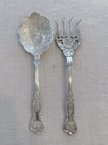 Vintage ornate floral silver - ornate,