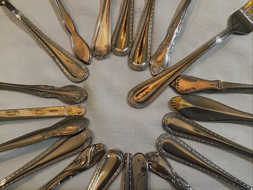 Vtg flatware mixed lot - flatware,