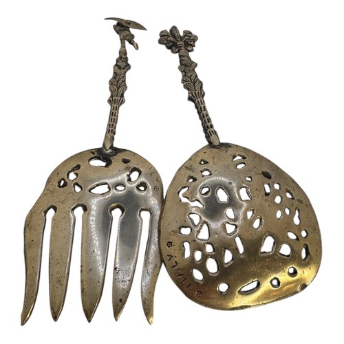 Vintage silver plated - plated, salad