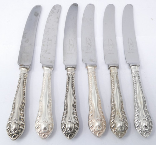 Dessert knives 5cm ornate - knives,