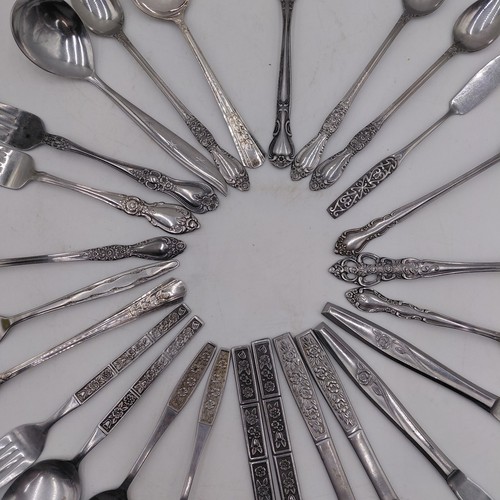 Vtg flatware mixed lot - vtg, 25