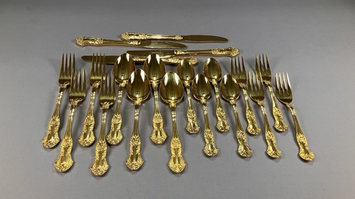 Vintage manor house gold - manor,