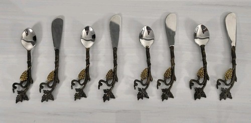 Vintage grape vine - vine, flatware